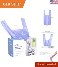 Versatile Lavender Scented Waste Bags - 400 Count, Perfect for Diapers  Pets