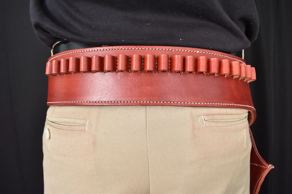 LEATHER HOLSTER FOR SCOPED BLACKHAWK / 7.5 inch barrel super blackhawk - Image 4 of 4