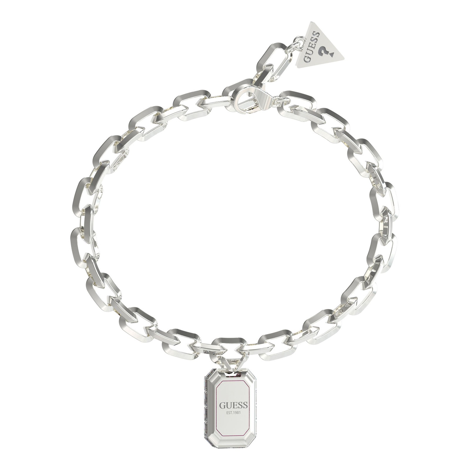 Guess Ladies Hashtag Guess Bracelet UBB04261RHL