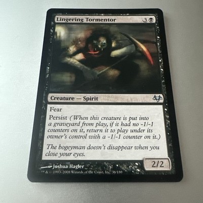 MTG - Lingering Tormentor  - Eventide - #036 - NM - Buy 3 Get 2 Free