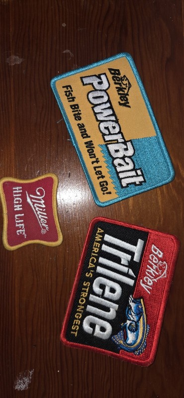 Berkley Fishin Iron On Patches Miller High Life Patch