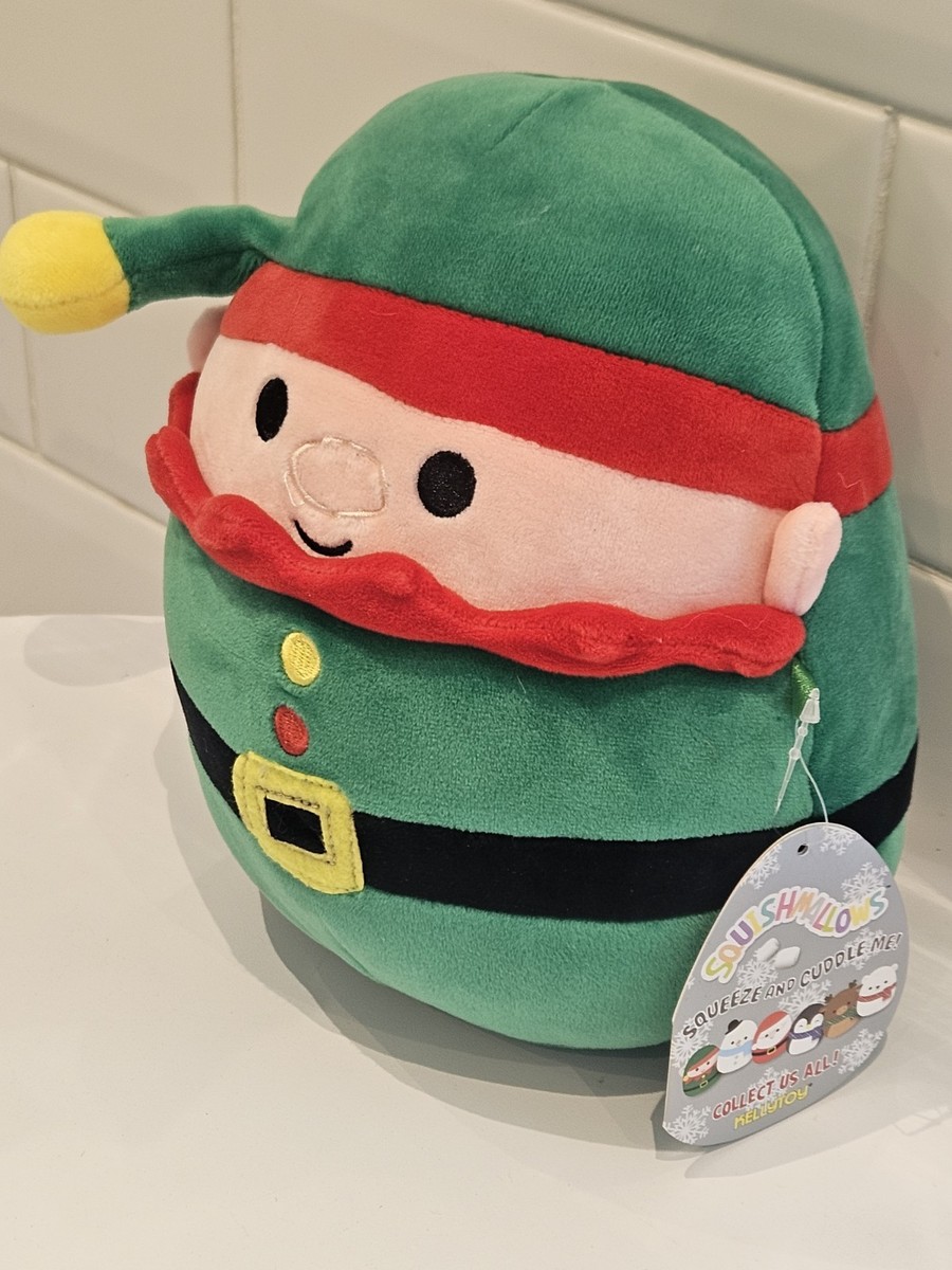 エルフモール Christmas Squishmallows 2020 20cm 7 1/2 Inch Elliot The Elf for