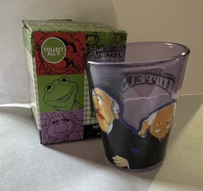 Disney The Muppets Statler & Waldorf Mini Glass BoxLunch Exclusive NEW Bioworld