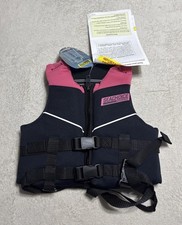 Seachoice Child's Neoprene Type III Flotation Device Life Jacket Black 30-50 lbs