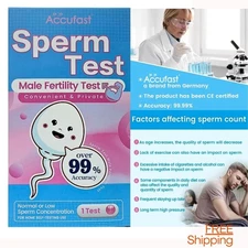 Accurate Sperm Test Kit – Know Your Power! | 99% Accurate | Fast & Easy Fertili