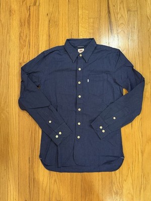 Levis Men's Japanese Selvedge Fabric Button-up Shirt Size Small