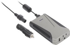 Targus 100W Slim Line Mobile DC-AC Inverter for 120V  USB Power Cable APV10US