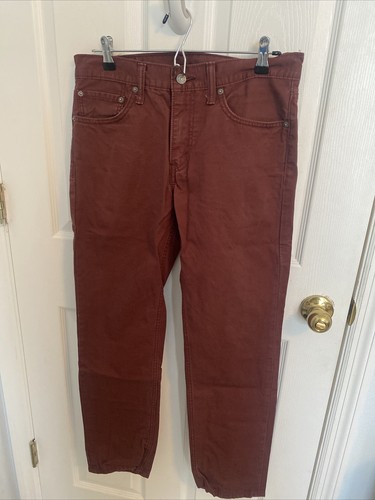 Levis 511 32x30 Maroon Chino | eBay