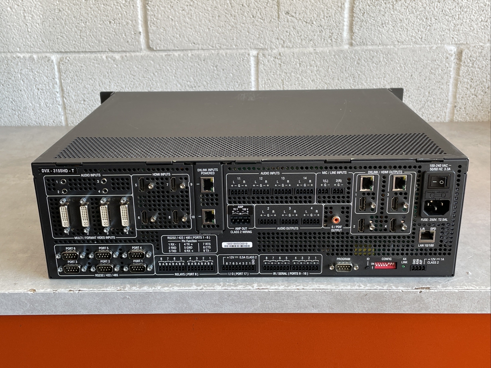 AMX Enova DVX-3155HD-T Rackmountable Presentation Matrix Switcher | eBay