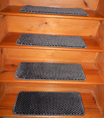 Beautiful wool Premium Carpet Stair Trea 1 4 Step 9'' x 25'' + 1  25'' x 30''