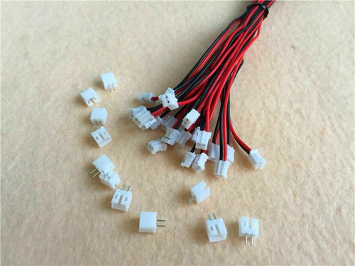 50 SET JST 2.0mm PH 2-Pin Female Connector Plug Wire Male Connector - Picture 6 of 8