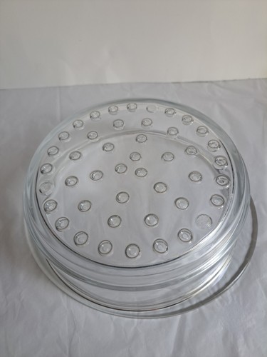PRINCESS HOUSE Nouveau Clear Glass Steamer Strainer Made in FRANCE - Picture 6 of 10