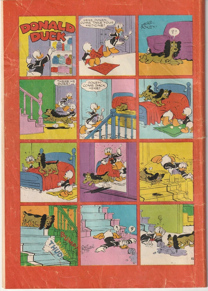 Australian Disney Comic D201 "Donald Duck" Wogan 1973 "Cockle Doodle Dandies" - Image 3 of 3