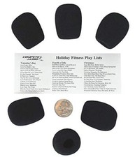 L6 Larger Foam Microphone Windscreens microphone Covers 6pack Desktop/headset