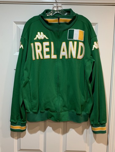 Men's Kappa Green Ireland Jacket Size 
