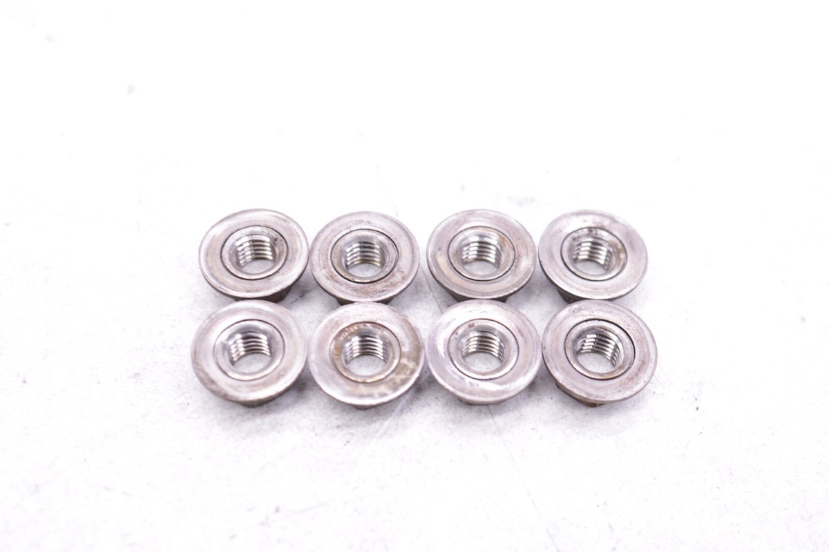 2005 KAWASAKI ZX6R EXHAUST HEADER MOUNTING NUTS BOLT ZX636 ZX6 ZX
