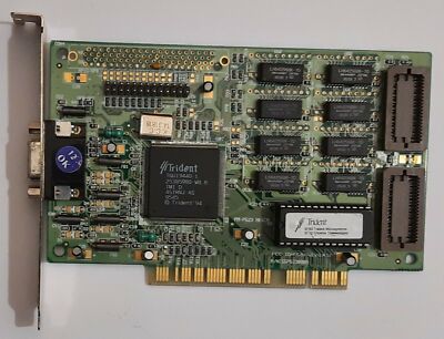 Palit PM-523 PCI Graphics Card (Trident TGUI9440-1, 1MB, Retro, 1995)