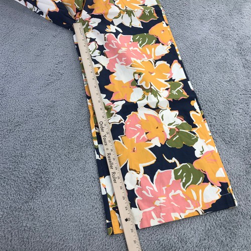 LF Markey Pants Womens 2 US Eamon Trouser Autumn Lyon Floral High Waist fLORAL - Picture 3 of 11