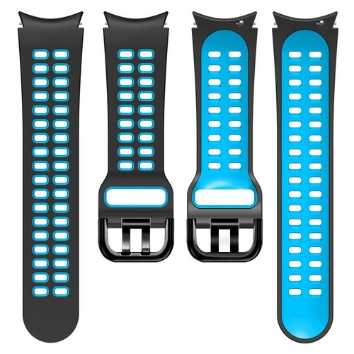 For Samsung Galaxy Watch 5 4 40 44mm Classic 42 46mm Sports Silicone Band Strap - Picture 14 of 70