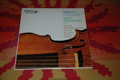     Sibelius - Spivakovsky / Hannikainen LSO, Everest SBDR 3045 Stereo     
