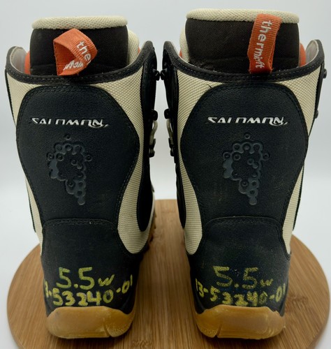 Salomon Siam ThermicFit Snowboard Boots Unisex Adult Size 5.5 Women's 7 Mondo 24 - Picture 6 of 10
