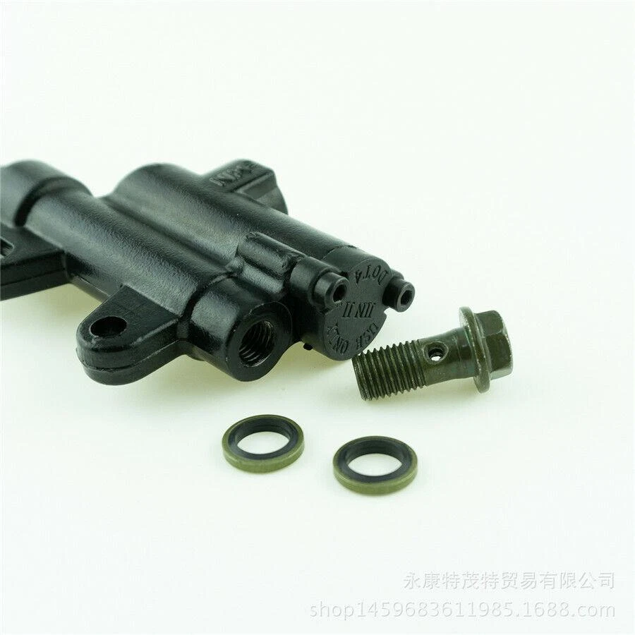 Cilindro maestro hidráulico de freno trasero nuevo de 10 mm para moto todoterreno Foto 3 de 4