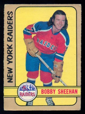 1972-73 OPC WHA O PEE CHEE #297 Bobby Sheehan EX+ NEW YORK