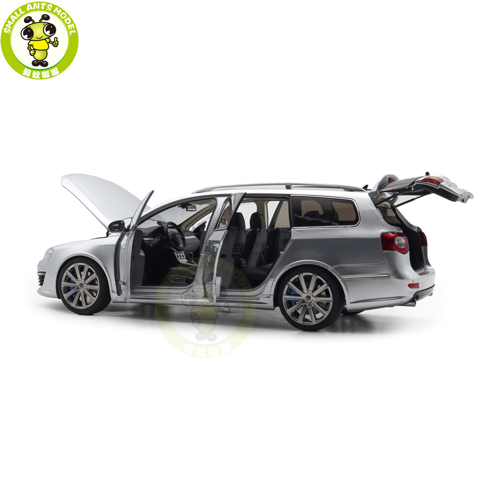 1/18 NZG VW Volkswagen Passat Estate R36 Wagon Silver Diecast