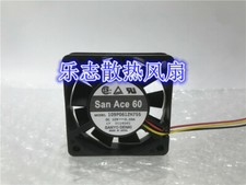 1pcs Sanyo 109P0612H755 DC 12V 0.09A 6015 3-wire mute cooling fan