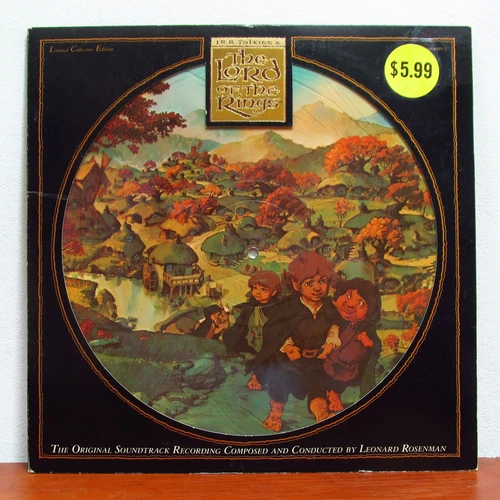 Leonard Rosenman – The Lord Of The Rings -  (2LP,Limited Edition, Picture Disc)