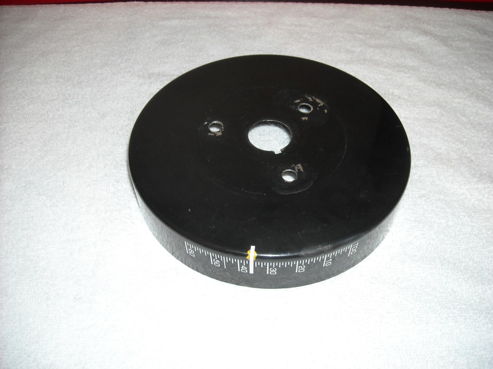 SBC Harmonic Balancer Cover 8" Black eBay