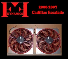 FF DYNAMICS EXTREME ELECTRIC COOLING FAN SYSTEM STAGE 3: CADILLAC ESCALADE 00-07