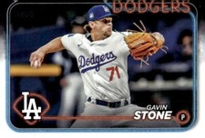 2024 Topps Update #US340 Gavin Stone Los Angeles Dodgers