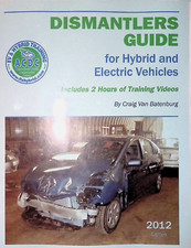 ACDC Dismantlers Guide for Hybrid and Electric Vehicles 2012 with Discs
