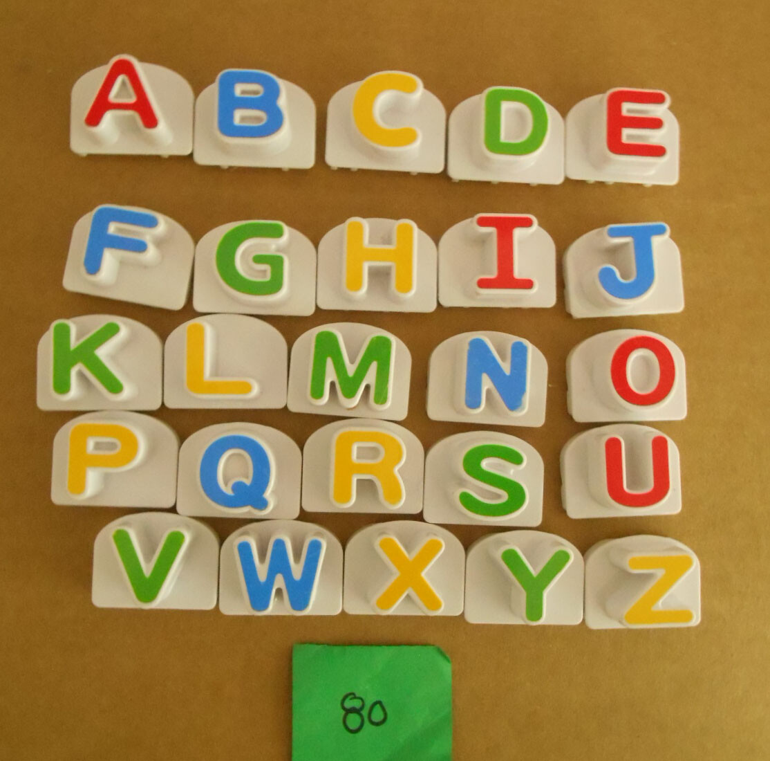 Leap Frog Letter Factory Replacement 25 Alphabet Letters Missing