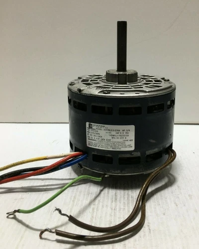 EMERSON K55HXLER-5764 Blower Motor 1/4 HP 1075RPM 3SPD 208-230 V used #MB135