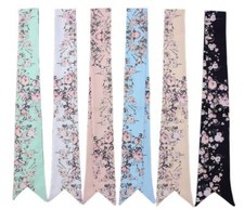 5 Pack Bag Handle Ribbon Scarf Set U9063 Hair Head Band Neck Fashion Gift Wrap