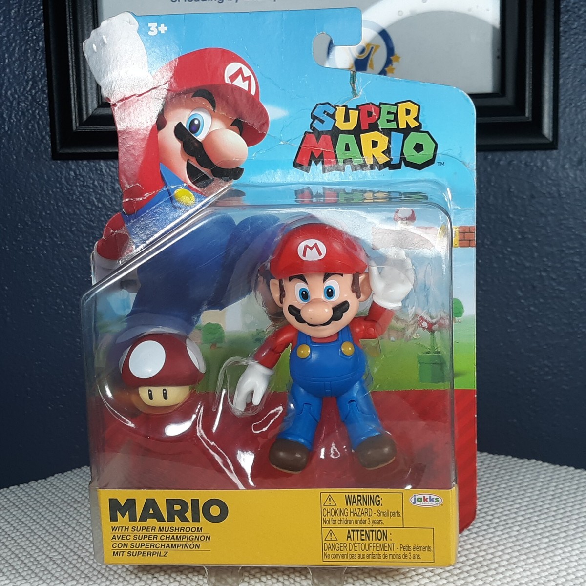 NEW 2021 Jakks Pacific Nintendo Super Mario w/ Super Mushroom 4
