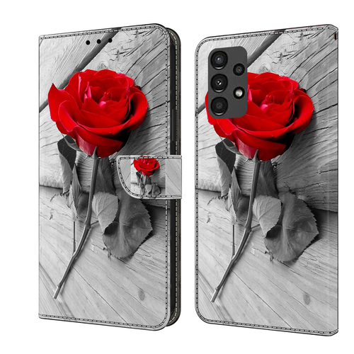 Fr Samsung Galaxy A12 A13 A04s A14 A21s Printed Pattern Leather Flip Wallet Case - Picture 15 of 29