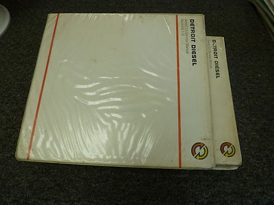 Detroit Diesel 2-53 3-53 4-53 6V-53 8V-53 Engine Shop Service Repair Manual Set
