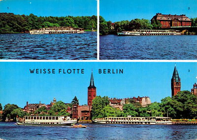 AK BERLIN - WEIßE FLOTTE - LUXUSSCHIFFE GELAUFEN!