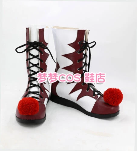 Faux Leather Band Cartoon Characters Unisex Costume Shoes