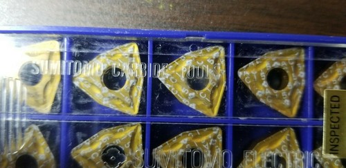 Sumitomo Carbide Inserts WNMG433EMU AC15, New Inserts - Picture 2 of 4