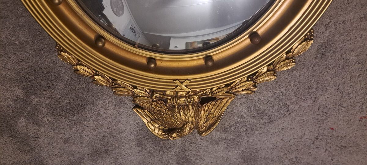 Antique Federal Eagle Mirror Military Vintage Gold | eBay Antique Federal Eagle Mirror Military Vintage Gold | eBay