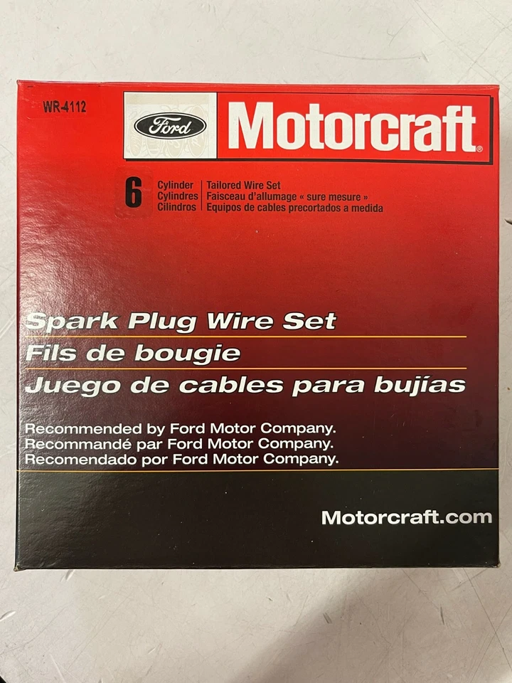 Juego de cables de bujía originales Ford Motorcraft para 96-00 Taurus o Sable WR-4112 Foto 3 de 4