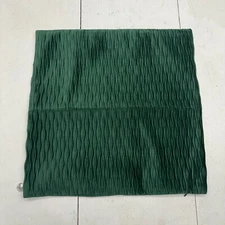 Shein Green Textured Throw Pillow Cover 18x18 inches