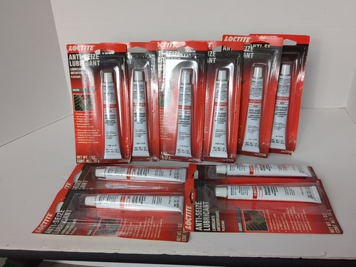 Lot Of 10 Loctite 37539 Silver Anti-Seize  Lubricant - 1 oz / 28g tube - Picture 2 of 2