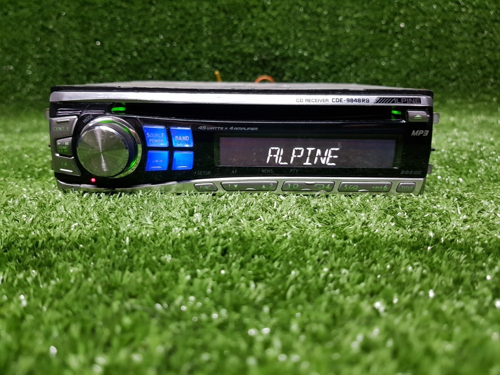 Alpine Cde-9848rb Alpine Cde9848rbOriginal Car Radio