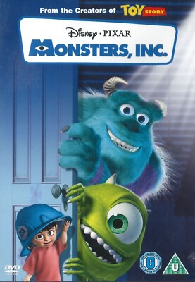 Monsters, Inc. (2001) DVD, Billy Crystal, John Goodman, Mary Gibbs [Region 2]