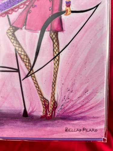 PAPYRUS BELLA PILAR Glitter 💜RARE “ I Am So Yours “ Romance Romantic Love - Picture 7 of 13